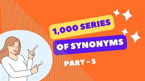 Expanding Your Lexicon: Synonyms for Competitive Exams - Part 5 - YouTube