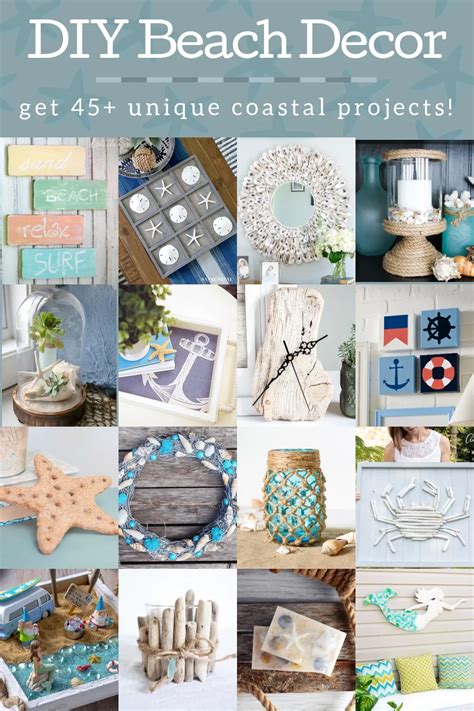 DIY Beach Decor: 45+ Ideas for a Coastal Home - Mod Podge Rocks