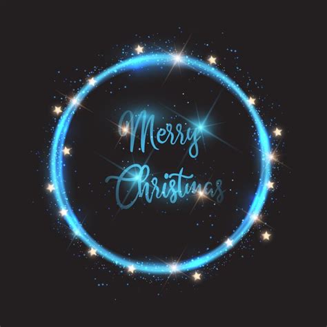 Premium Vector | Christmas lights background