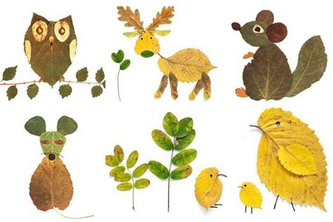 Fun Leaf Animals | Fall | Pinterest | Fall crafts for kids, Leaf animals, Autumn leaves art