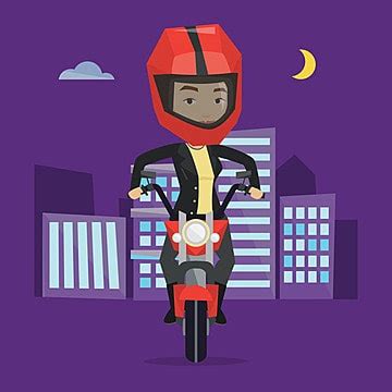Person Riding Motorcycle Vector Hd Images, Woman Riding A Motorcycle, Motorcycle Clipart, People ...