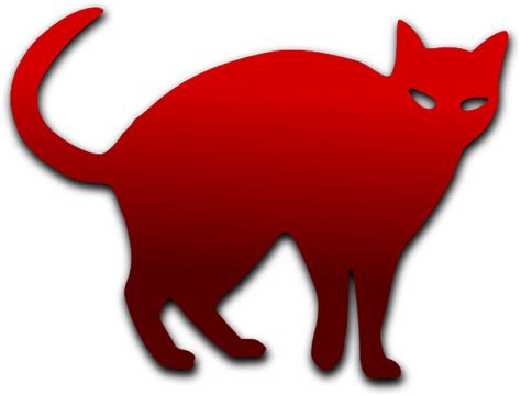 Red Cat Clip Art at Clker.com - vector clip art online, royalty free ...