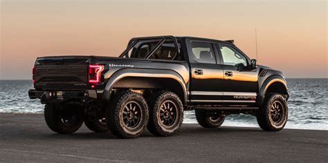 There's a Ford Raptor-Based Hennessey Velociraptor 6x6 For Sale on eBay ...