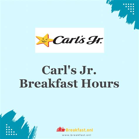 Carl's Jr. Breakfast Hours 2024 - Starting & Closing Timings - Breakfast