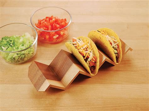 PROJECT: Continuous Grain Taco Holder - Woodworking | Blog | Videos ...