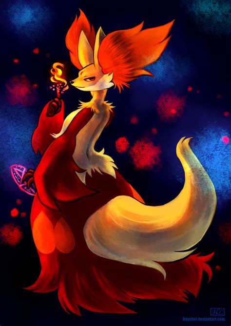 Delphox by Haychel on DeviantArt