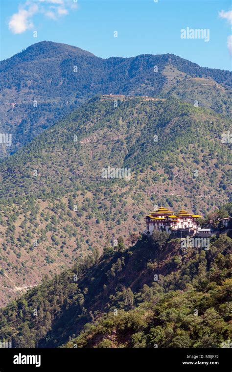 Trashigang Dzong - Eastern Bhutan Stock Photo - Alamy