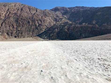 Badwater Basin And Badwater Salt Flat in Death Valley National Park