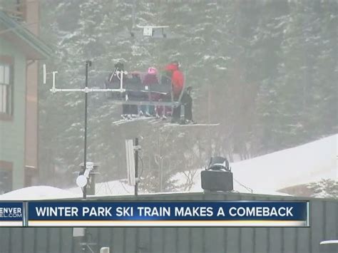 Winter Park ski train makes a comeback