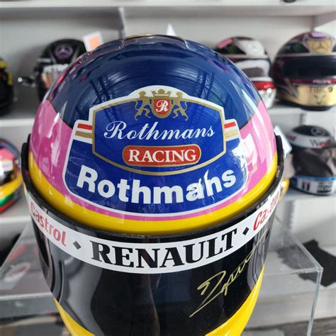 Jacques Villeneuve Signed Helmet. The Most Famous Helmet in Canadian F ...