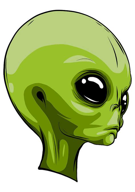 Alien Face Concept Art