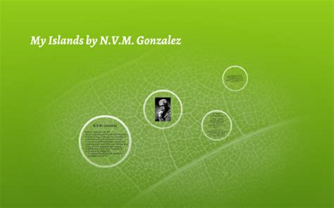 My Islands by N.V.M. Gonzalez by DJ Despabiladeras on Prezi