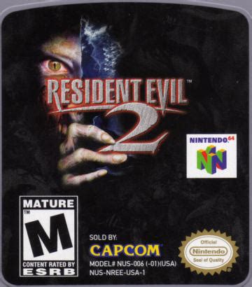 Resident Evil 2 (N64) - The Cover Project