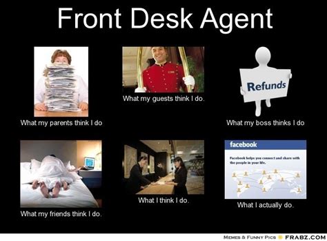 Pin by Liz Browncollins on When I Need a Laugh | Hotel humor, Front desk, Work humor