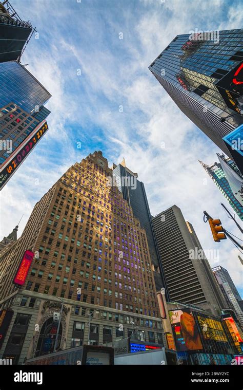 New York City/USA - May 24, 2019 The Paramount Building, an iconic ...