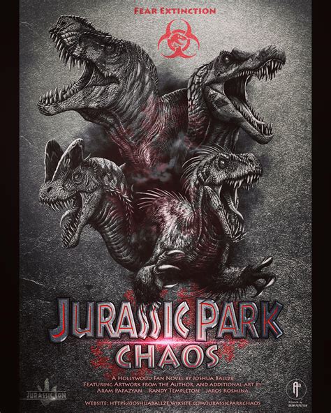 “Jurassic Park : Chaos” Official poster. : r/JurassicPark