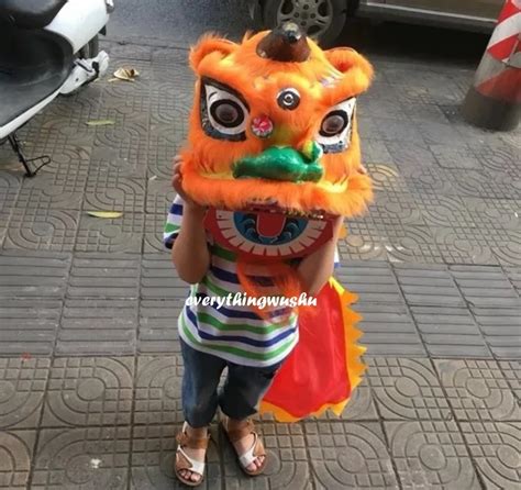 Simple Kid Size Lion Dance Costume-in Martial Arts from Sports & Entertainment on Aliexpress.com ...