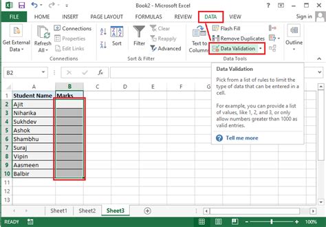 Data Validation in Excel! – Easy MS Excel