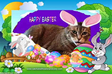 Cat and DOG Chat With Caren: An Easter Greeting....