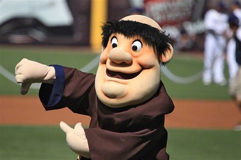 "Swinging Friar" - San Diego Padres mascot. | San diego padres baseball ...