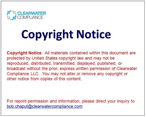 Copyright Notice Templates | 11+ Free MS Excel, Word & PDF