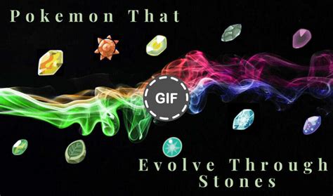 Pokemon That Evolve By Stones | PokemonCoders