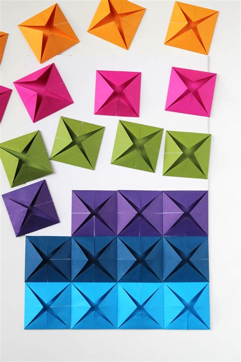 EASY ORIGAMI WALL ART. | Gathering Beauty