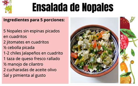 Receta: Ensalada de Nopales - Familias en Acción