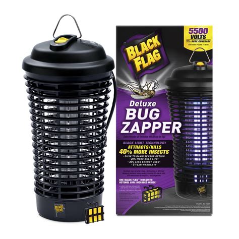 Black Flag Zapper Bug Zapper Flag Bulb Light Watt Replacement Lowes Zappers Enlarged - Best Bug ...