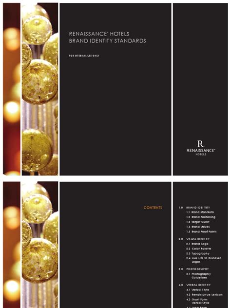 Renaissance Hotels Brand Identity Standards | PDF | Brand | Logos