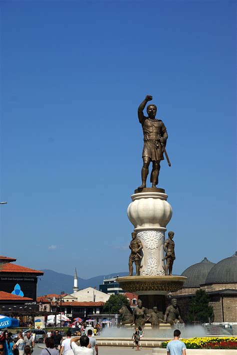 Statue of Philip II of Macedonia - Skopje