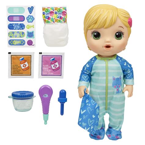 Baby Alive Mix My Medicine Kitty-Cat Pajamas Doll Playset, 9 Pieces – BrickSeek