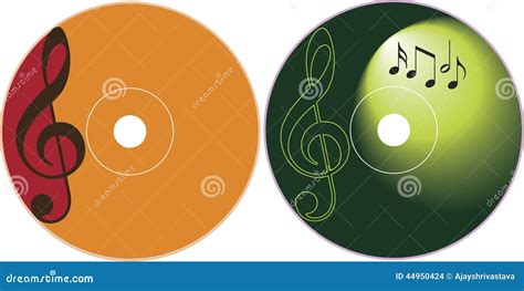 Cd - Dvd Label Design Template Stock Vector - Image: 44950424