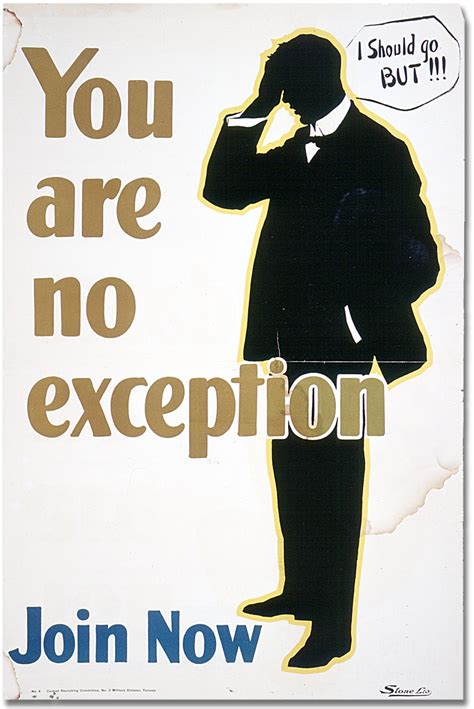 You are no exception - join now, [between 1914 and 1918]