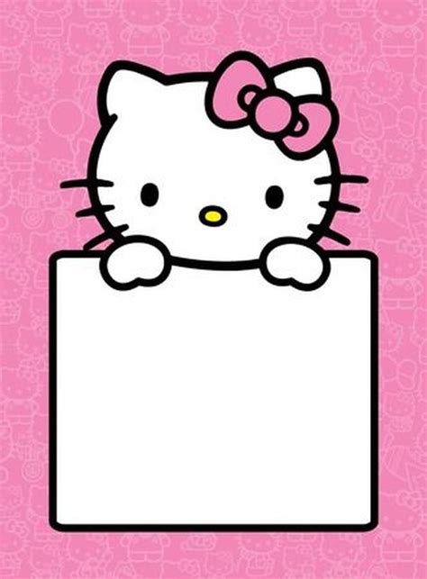 Hello Kitty Free Invitation Templates - ClipArt Best