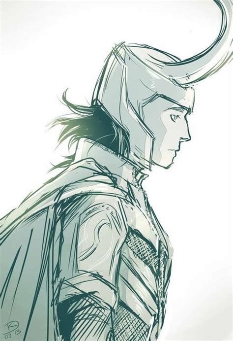 Loki Drawing Avengers