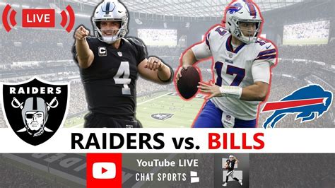 Raiders vs. Bills Live Streaming Scoreboard, Play-By-Play, Highlights ...