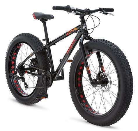 Mongoose Argus 24" Boy's Fat Tire Mountain Bike, Black – BrickSeek