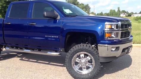 Lifted New 2014 Chevrolet Silverado by Down East Offroad. - YouTube