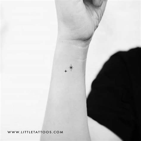 The Second Star to the Right Temporary Tattoo - Set of 3 – Little Tattoos