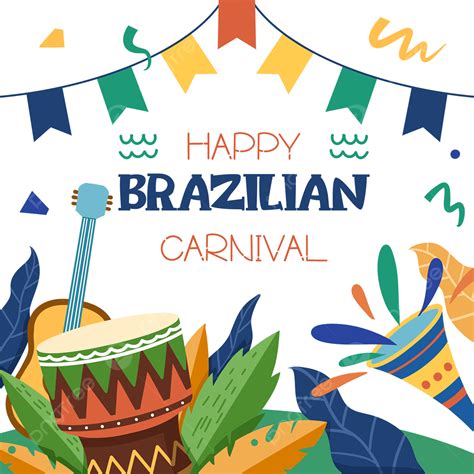 Brazil Carnival PNG Picture, Brazil Carnival Cartoon Ball, Brazil, Carnival, Holiday PNG Image ...