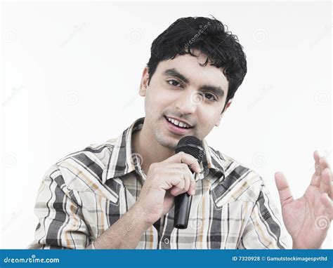 Man Singing A Song Royalty Free Stock Photos - Image: 7320928