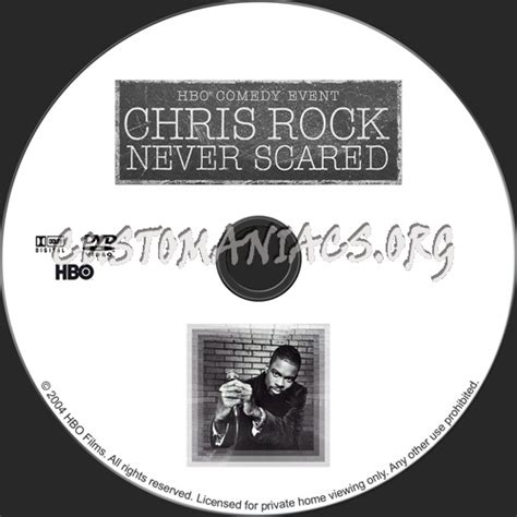 Chris Rock - Never Scared dvd label - DVD Covers & Labels by Customaniacs, id: 46438 free ...