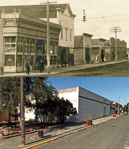 Business Section, Then and Now - Genesee, Idaho | Walnut Str… | Flickr