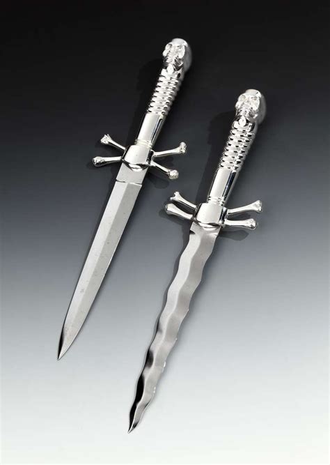 Pair of Ceremonial 'Skull' Daggers at 1stdibs