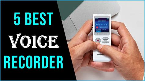 Top 5 Best Voice Recorder of 2023 | Digital Audio Guide - YouTube