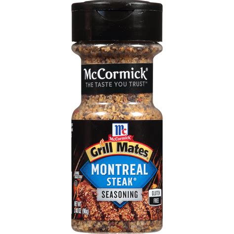 McCormick Grill Mates Montreal Steak Seasoning, 3.4 oz - Walmart.com - Walmart.com