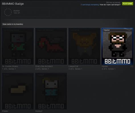 Steam Trading Cards – RobbyZ's Blog