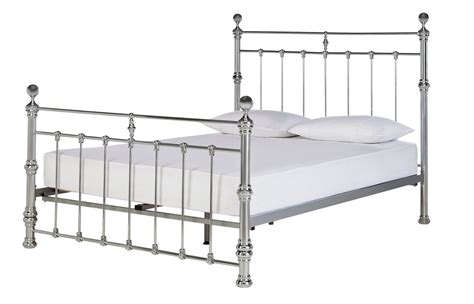 Argos Home Conan Double Bed Frame - Chrome (5446054) | Argos Price Tracker | pricehistory.co.uk