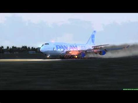 Pan Am Boeing 747-400 Crash at Don Muang - YouTube